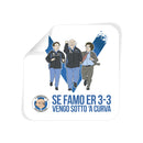 Kit di 10 adesivi "Carletto Mazzone"