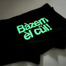 Boxer da uomo "Bàzem èl cül!" (luminescente)