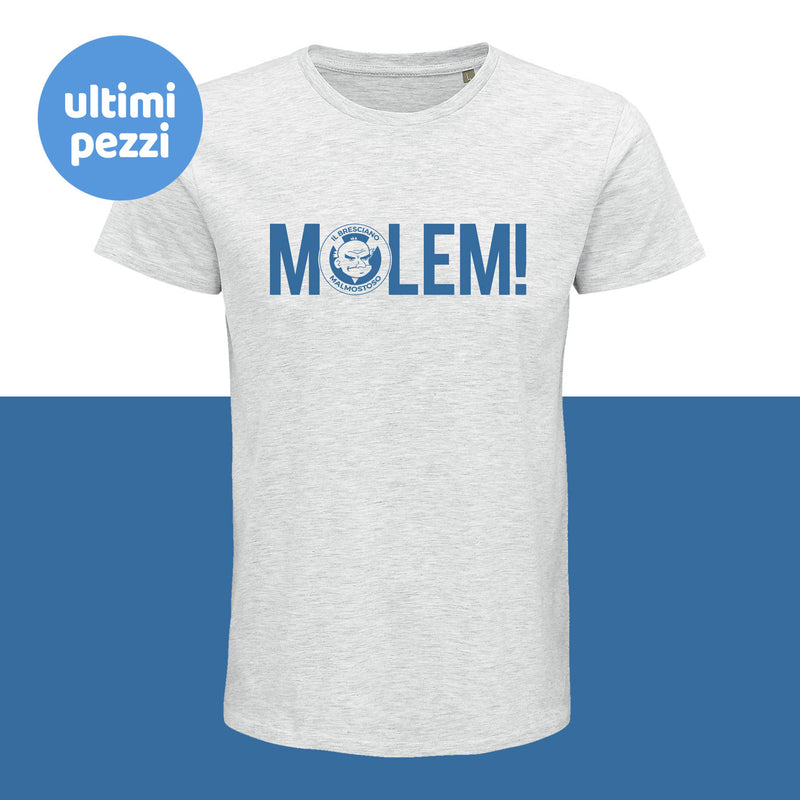 T-shirt "MOLEM!" grigia