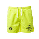 Costume da lago "Ta ma ègnet dré a na gamba" (giallo fluo)