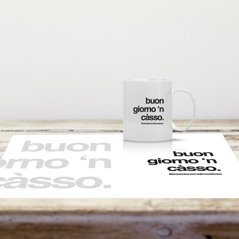 Set da colazione Tazza "Buongiorno 'n càsso"