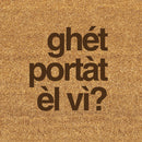 Zerbino "Ghét portàt èl vì?" 60x40cm