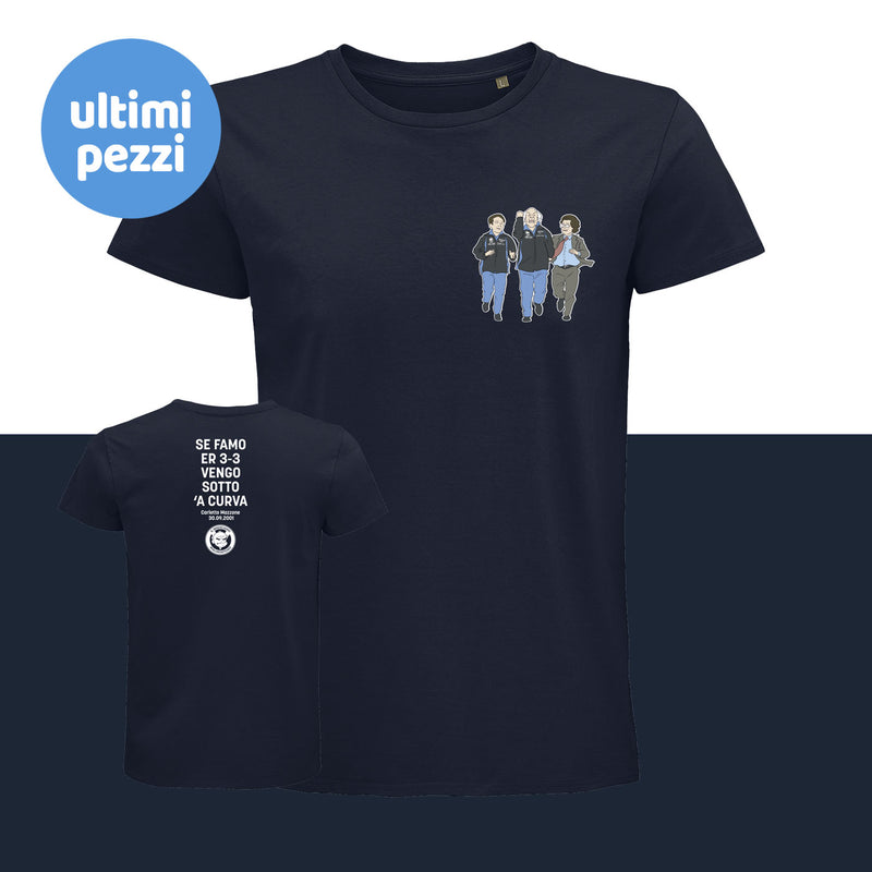 T-shirt "Carletto Mazzone" blu